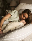Lie-Down Breast Feeding Pillow - Dotted