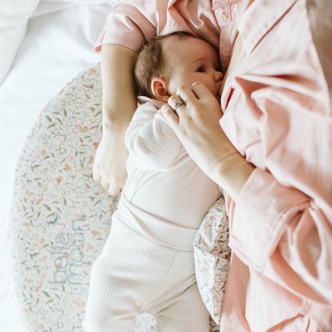 Lie-Down Breast Feeding Pillow - Sweet & Wild