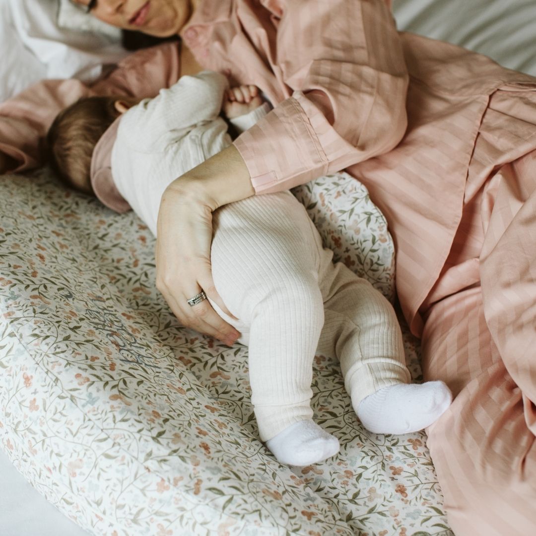 Lie-Down Breast Feeding Pillow - Sweet & Wild