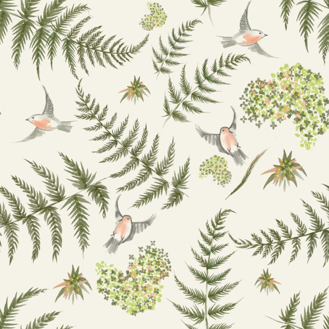 3-in-1 Pillow - Donegal Hedgerow