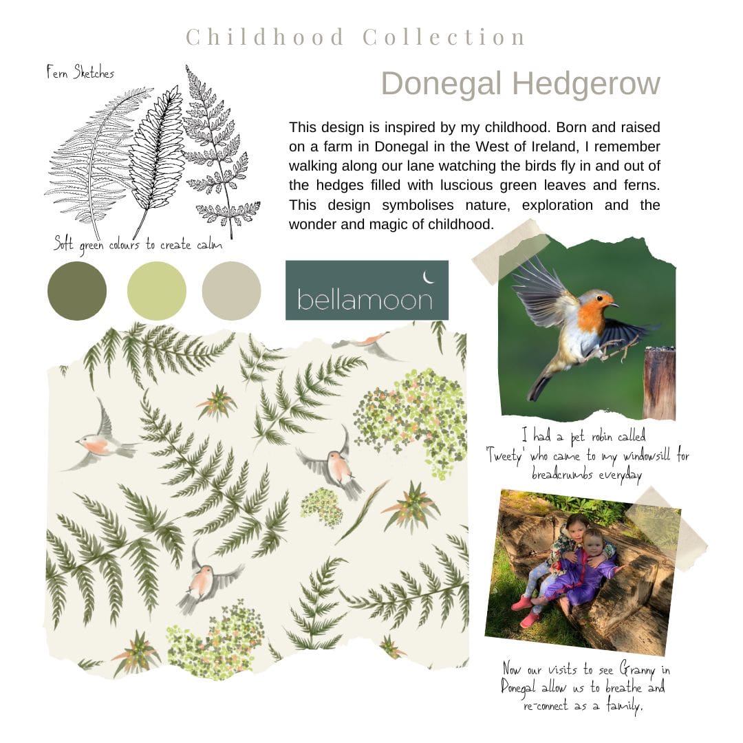 3-in-1 Pillow - Donegal Hedgerow